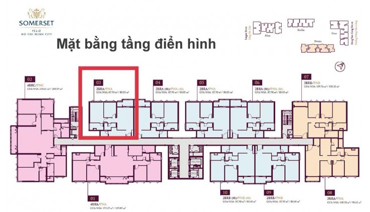 Bán căn hộ Dự án Căn hộ Somerset FelizenVista, Đồng Văn Cống, Quận 2 .