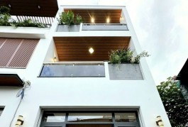 BÁN NHÀ XÂY MỚI ĐƯỜNG VÕ THỊ NHỜ - 4.2x16.2 - FULL NỘI THẤT - 6.8 TỶ TL.