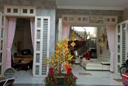Mặt tiền đường  An Hội  Gò Vấp,ngang khủng 6.5 giá chỉ 17,7 Ty Tl