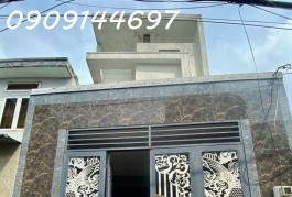 Nhà 2 tầng NGUYỄN THỊ KIỂU, phường TÂN THỚI HIỆP, Q12, dt 93,2m2 (5mx18,7m). Hẻm ôtô. Giá 4,8Tỷ