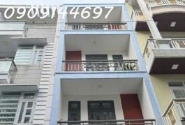 Nhà 4 tầng đường HIỆP THÀNH 13, phường Hiệp Thành, Q12, dt 50m2 (4mx12,5m) Hẻm 7m Giá 4,8Tỷ