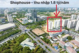 MUA BÁN SHOP TRỆT THƯƠNG MẠI - SỞ HỮU LÂU DÀI TẠI PHÚ MỸ HƯNG