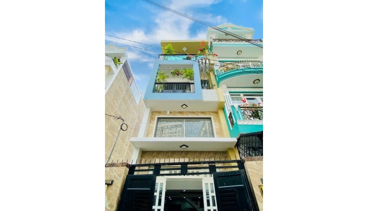 Bán Nhà Hẻm Xe Hơi 4 Tầng 66M2 Phạm Văn Chiêu Gò Vấp Hơn 6,5 Tỷ