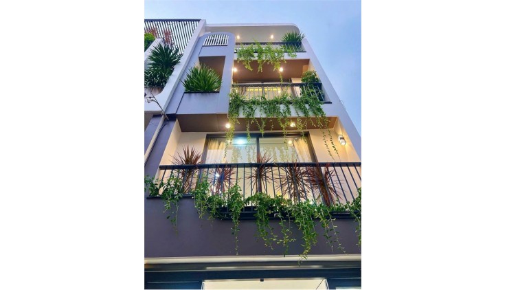 Nhà mới 5 Tầng, Tặng nội thất. HXH Thống Nhất, P.15, Thống Nhất, chỉ 6.88 tỷ