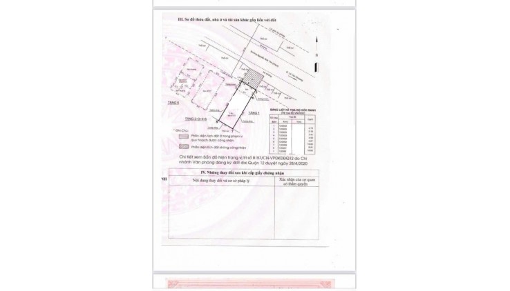 6 Tầng 198m2 có 29 tỷ Nguyễn Ảnh Thủ Quận 12 TP. Hồ Chí Minh