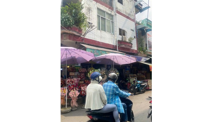 * Mới Đẹp- Mặt Tiền Kinh Doanh Chợ Hoa Hồ Thị Kỷ-3 Lầu, Ngang 5m TT. 45Tr/Th-Nhỉnh 10Tỷ