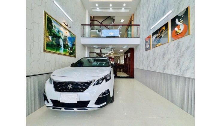 Giảm hơn 1 tỷ BÁN GẤP nhà HXH Phan Văn Trị 84m2 ngang 5m 4 lầu gần chợ Căn Cứ 13.X tỷ.