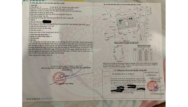 Gia đình tôi cần bán gâp căn 2PN dự án Masteri Thảo Điền để định cư nước ngoài
