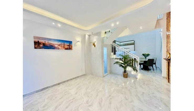40M2, BÁN NHÀ 5 TẦNG LÊ VĂN THỌ, HẺM XE HƠI, P9 GÒ VẤP, 6.X TỶ