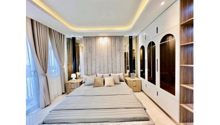 40M2, BÁN NHÀ 5 TẦNG LÊ VĂN THỌ, HẺM XE HƠI, P9 GÒ VẤP, 6.X TỶ