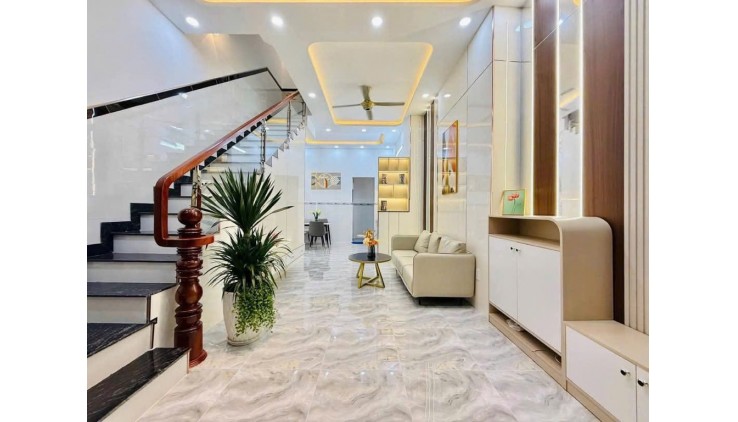 BánNhà mới fullNT, Thống Nhất P16 GòVấp (4,6x10)x3tầng, Chỉ 4tỷ65, SHR