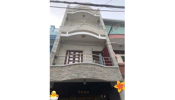 *Cần Bán Gấp, Nhà Hẻm 6m, 30m Ra MT Võ Văn Kiệt, Gần Nguyễn Tri Phương Q5 (3.8X13) 3Tầng