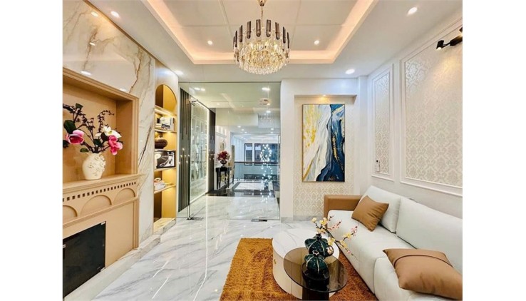 Giảm giá!  Khu Cao Cấp Nguyễn Tư Giản, Phường 12. Nhà  4x18m, 5 Tầng Thang Máy, chỉ 11.5 tỷ