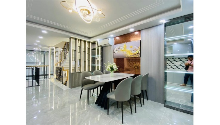 Nhà Phố Đường Số 2, Phường 16. Gần Trường Phan Chu Trinh, Tặng Nội Thất Cao Cấp