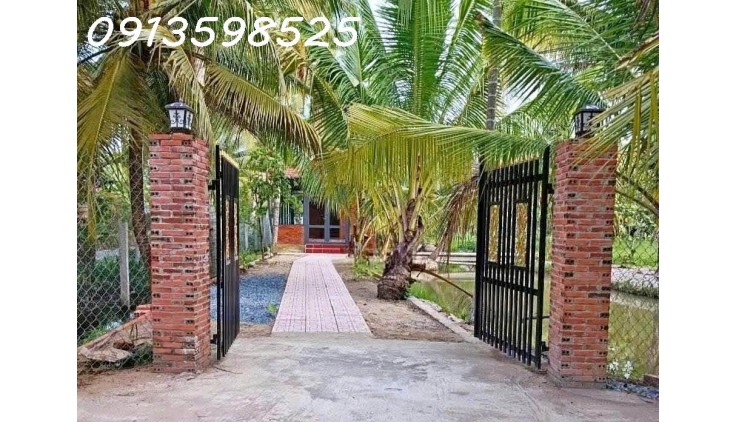 1000m2 nhà vườn sát chợ, đường 12M, đầy đủ điện nước