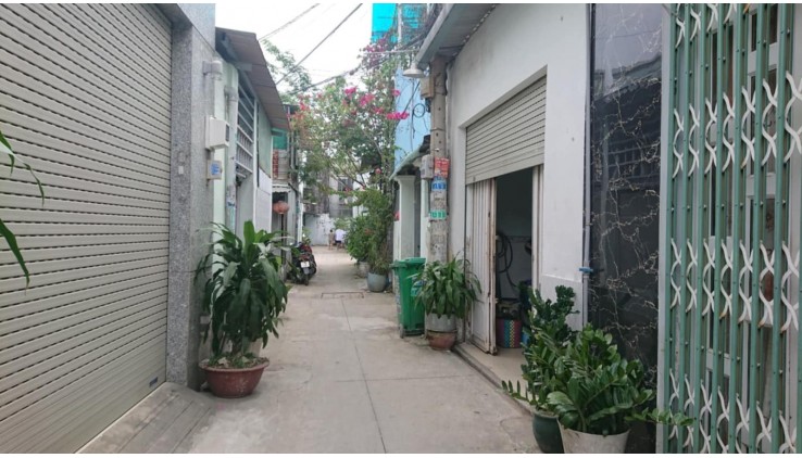 NHÀ 2 TẦNG TK HIỆN ĐẠI MỘT TRỤC ĐƯỜNG THỐNG NHẤT HXH 7M THÔNG.