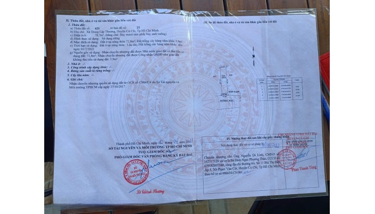 chính chủ cần bán nhà cấp 4 trung lập thượng, củ chi