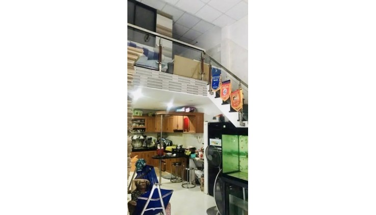 ẤP CHIẾN LƯỢC MTKD - NGAY CHỢ GÒ XOÀI - 2 TẦNG - 144M2  NGANG 5.5 - NHỈNH 5 TỶ XÍU