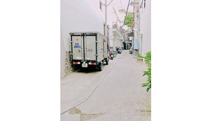 VƯỜN LÀI - NHÀ MỚI 2 MẶT HẺM XE HƠI - 60M - 2 TẦNG 3PN NHỈNH 6 TỶ
