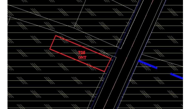 bán đất góc 2 mặt tiền xã tân thạnh đông, củ chi. dt 5x20m full thổ cư