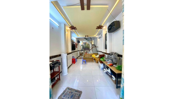 NHÀ 2 TẦNG TÂN THỚI HIỆP 20 - HẺM XE TẢI QUAY ĐẦU  GẦN BỆNH VIỆN QUẬN 12 - XE HƠI NGỦ TRONG NHÀ.