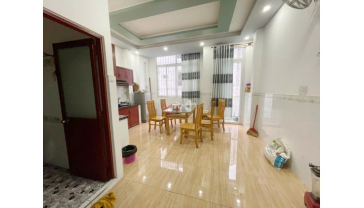 CHỈ 6.8 TỶ. MẶT TIỀN ĐƯỜNG SỐ 9 ,P4Q8. BỀ NGANG RỘNG GẦN 5M - 63M2 - 3 TẦNG