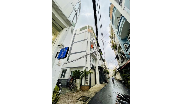 Nhà 6 phòng ngủ Hẻm ô tô NƠ TRANG LONG - BÌNH THẠNH -  5 tầng.
