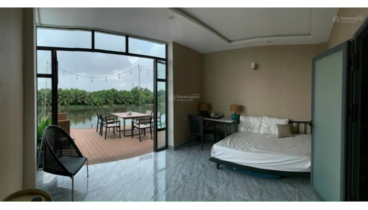 Nhà 4 tầng khu Compound riêng, view sông, công viên, sau lưng hồ nước cực Chill, full NT, chỉ 7tỷ95