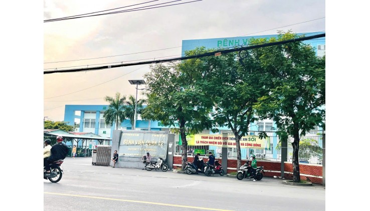BÁN ĐẤT ĐỐI DIỆN NGAY BV QUẬN 12