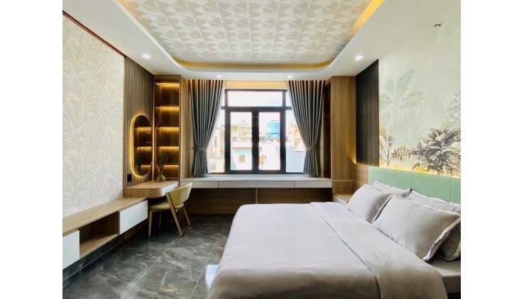 SIÊU PHẨM 5 TẦNG - XE HƠI NGỦ TRONG NHÀ -  THANG MÁY XỊN XÒ - FULL NỘI THẤT - NHÀ THIẾT KẾ SIÊU LUNG LINH
