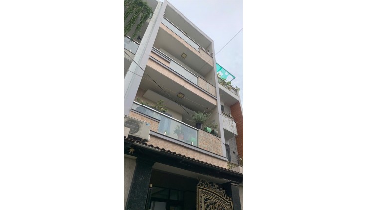 **Bán nhà phường 7 Tân Bình** mặt tiền Đặng Lộ, trục CMT8; 58m2, 4 lầu