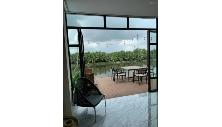Nhà 4 tầng khu Compound riêng, view sông, công viên, sau lưng hồ nước cực Chill, full NT, chỉ 7tỷ95