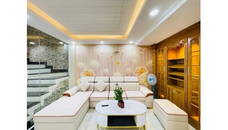 SIÊU PHẦM NHÀ GÒ VẤP, PHAN HUY ÍCH, NGAY EMART, HẺM 6M, 5 TẦNG, 167M2, NHỈNH 6 TỶ 2