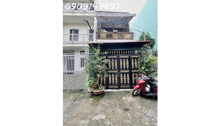 Nhà 2 tầng Đường HIỆP THÀNH 45, phường HT, Q12, dt 55m2 (4mx14m). Hẻm ôtô Giá 4,8Tỷ.