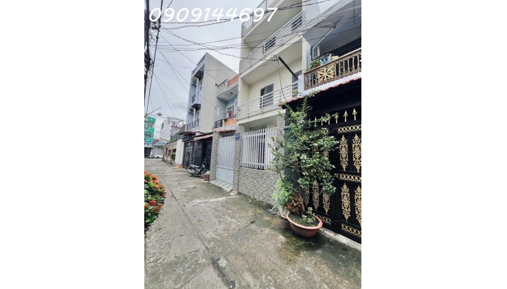 Nhà 2 tầng Đường HIỆP THÀNH 45, phường HT, Q12, dt 55m2 (4mx14m). Hẻm ôtô Giá 4,8Tỷ.