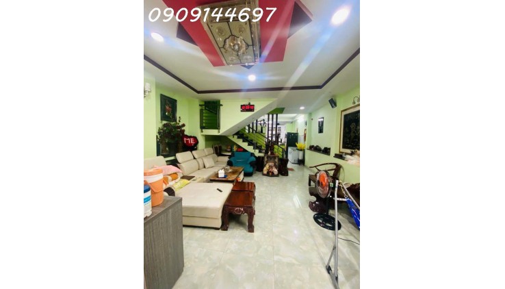 Nhà 3 tầng MT đường ĐHT06, phường THT, Q12, dt 122m2 (5,1mx24m) Đường 10m. Giá 7,3Tỷ