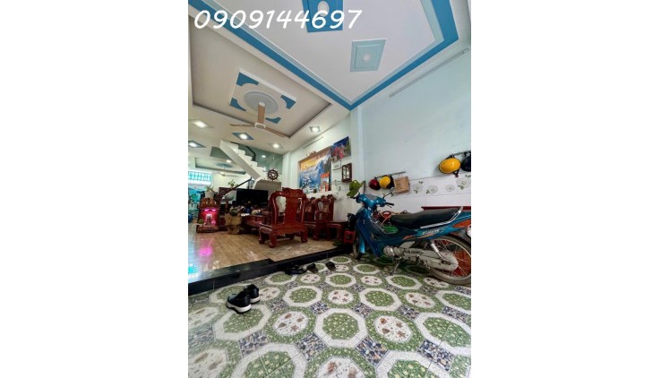 Bán nhà 3 tầng đường HIỆP THÀNH 51, phường HIỆP THÀNH, Q12, dt 58m2 (4mx14,5m). Hẻm 7m thông Giá 4,65Tỷ
