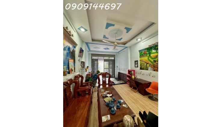 Bán nhà 3 tầng đường HIỆP THÀNH 51, phường HIỆP THÀNH, Q12, dt 58m2 (4mx14,5m). Hẻm 7m thông Giá 4,65Tỷ