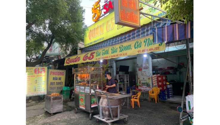 Quận 12 , NHƯỢNG QUÁN NHẬU GIÁ RẺ Chỉ 198tr , MB Đẹp DT ngang 20m vỉa hè rộng, Tel : 0939404722 ( chính chủ )