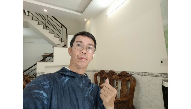Nhà mới đón tết Gò Xoài ngay chợ hẻm 6m thông Kinh Doanh 56m2,2Tầng 4tỷ 8