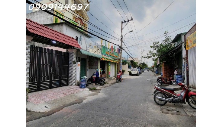 Nhà 2 tầng mặt tiền kinh doanh đường HIỆP THÀNH 44, phường HIỆP THÀNH, Q12, dt 90m2 (4mx23m) Đường 12m. Giá 5,45Tỷ