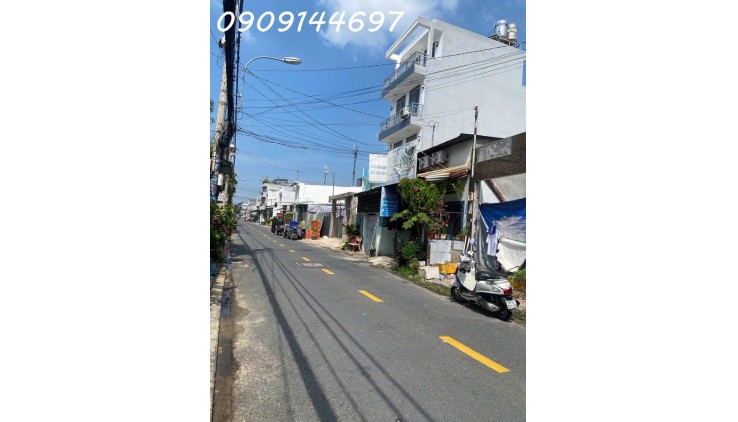 Đất thổ Mặt tiền kinh doanh đường Hiệp Thành 06, phường HT, Q12, dt 151,4m2 (6,8mx27m) Giá 8,8Tỷ