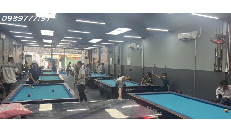 Do bầu sắp sinh nên e cần sang lại clb bida - Địa chỉ: 1705 Tỉnh Lộ 10, phường Tân Tạo A, Quận Bình Tân Thành Phố Hồ Chí Minh