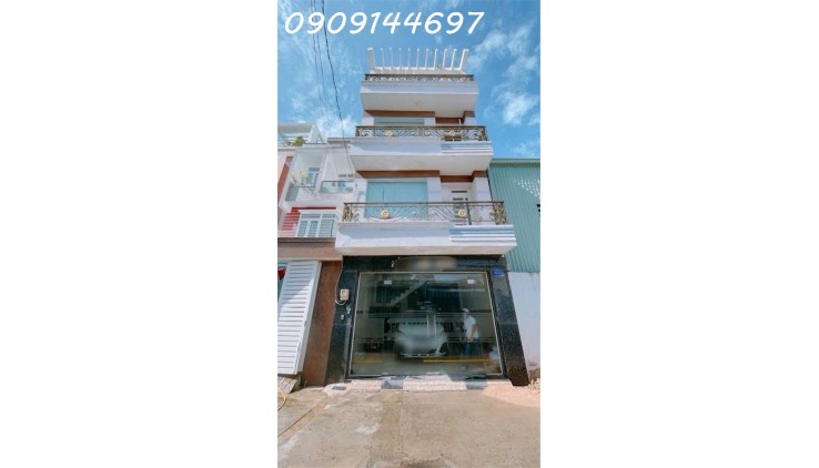 Bán Nhà 4 tầng 1/ đường LÊ VĂN KHƯƠNG, phường HT, Q12, dt 102m2 (5mx20m) Hẻm 6m. Giá 7,7Tỷ
