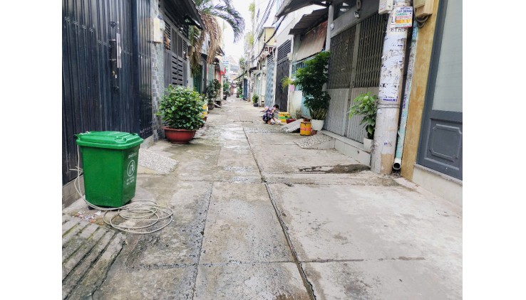 Hơn 3 tỷ có ngay Nhà mới đón tết Đ số 14-Lê Văn Quới hẻm 5m thông 34m2,2Tầng BTCT