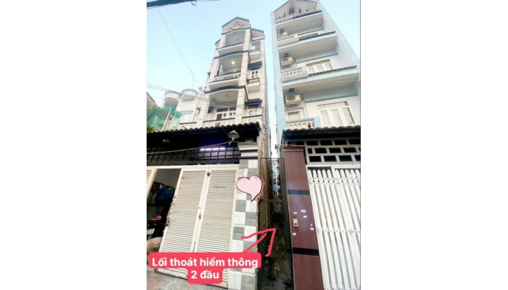 Bán nhà G.VẤP- huỳnh Văn Nghệ (4.5*14m), 4Lầu vài bước chân ra chợ Phạm Văn Bạch,6.85Tỷ