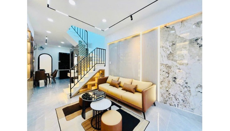 NHÀ QUANG TRUNG HẺM 5M, 4 TẦNG 52M2, FULL NỘI THẤT - NHỈNH 7 TỶ