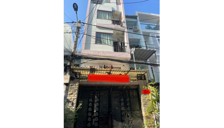 Bán nhà hẻm nhựa XH khu Vip Bắc Hải,P15,Q10, 6 tầng, 9pn, chỉ 14 tỷ