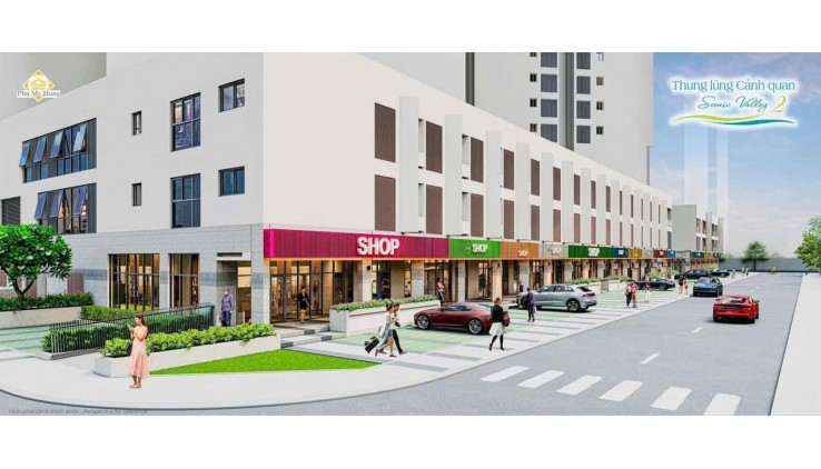 PHÚ MỸ HƯNG MỞ BÁN SHOP GÓC LIỀN KỀ TRUNG TÂM THƯƠNG MẠI CRESCENT MALL QUẬN 7