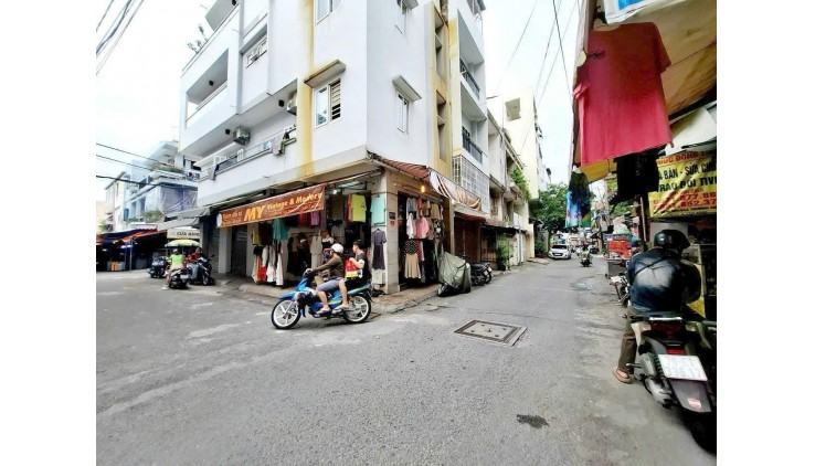 BÁN NHÀ 2 MẶT TIỀN CHỢ HOÀNG HOA THÁM - TÂN BÌNH - 44M2 - 3 TẦNG - GIÁ 9.980 TỶ CÒN TL